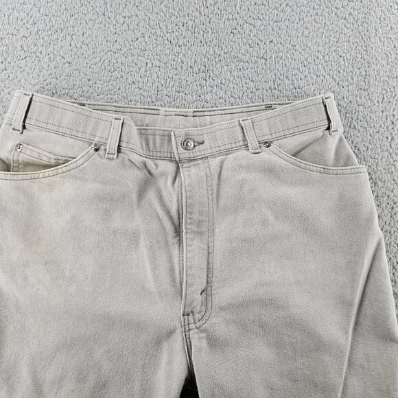 Vintage Levis Action Jeans Mens 40x29 Gray Straight Leg Made USA 90s Pants‎ - Picture 2 of 16